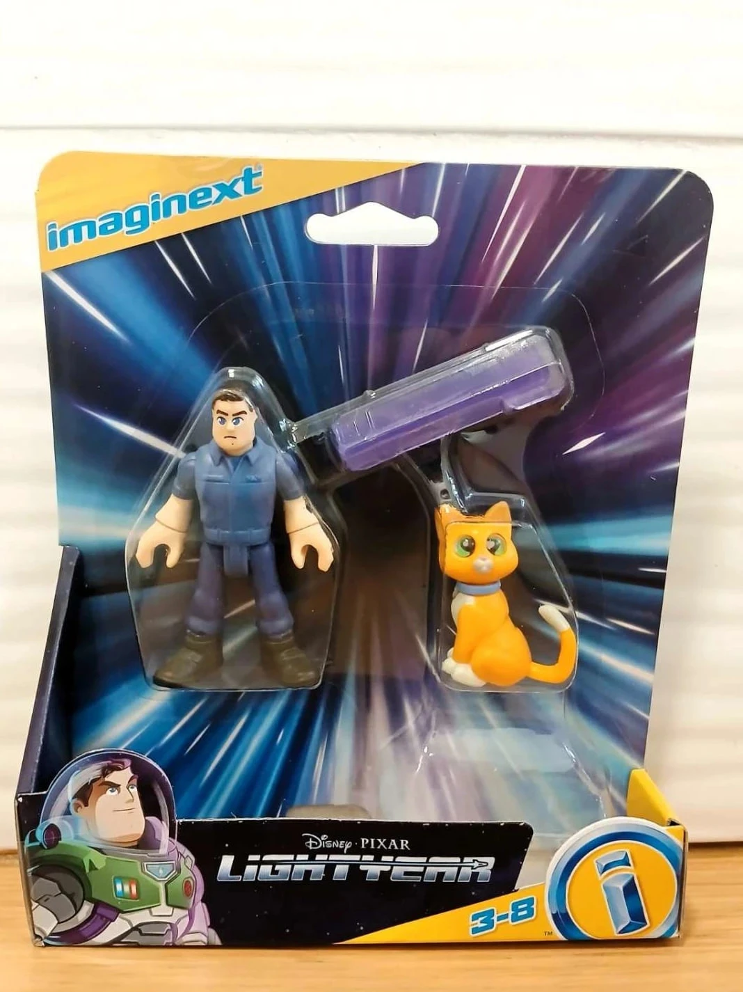 Pack figurines Imaginext Disney Pixar Buzz Lightyear et Alisha Hawthorne